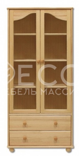 Книжный шкаф Витязь модель№2 из массива Ш-80см,В-190см,Г-35см