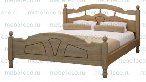 Кровать Солнце модель № 2 из массива дерева