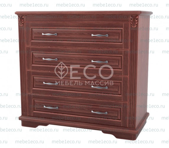 Комод Боско Люкс из массива Ш-100см,В-90см,Г-45см