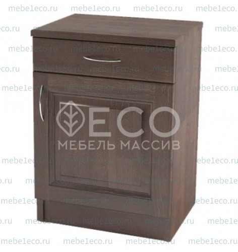 Тумба Стиль ящик + дверка из массива Ш-45см,В-58см,Г-30см