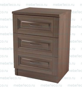 Тумба Стиль 3 ящика из массива Ш-45см,В-58см,Г-30см