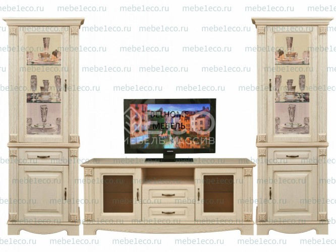 Гостиная Венето 211 из массива дерева