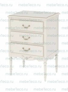 Комод малый Амелия 3 ящика модель №2 с резьбой Ш-65см,В-90см,Г-50см