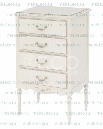 Комод Амелия 4 ящика с резьбой Ш-65см,В-110см,Г-50см