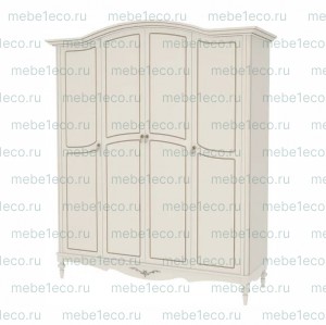 Шкаф Амелия 4х створчатый с резьбой Ш-180см,В-230см,Г-63см