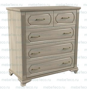 Комод Гармония 5 ящиков из массива Ш-90см,В-90см,Г-45см