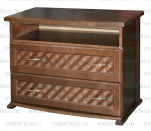 ТВ тумба Омега модель №2 из массива дерева Ш-100см,В-75см,Г-45см