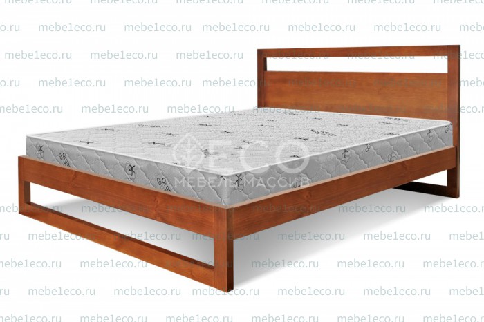Кровать Квебек из массива дерева