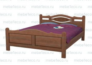 Кровать Палермо из массива дерева