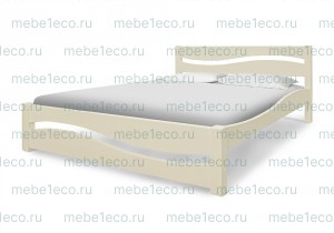 Кровать Лотос модель№2 из массива дерева