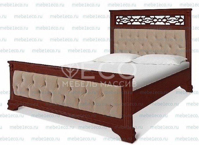 Кровать Верджиния 310 с каретной стяжкой