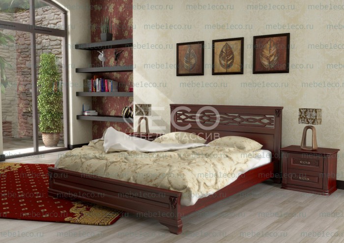 Кровать Верджиния - тахта (модель №2) из массива дерева