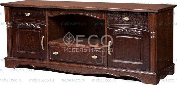 Тумба под ТВ Паола из массива Ш-160см,В-60см,Г-45см