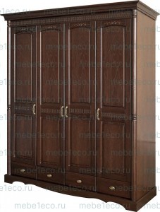 Шкаф Паола - 102 из массива Ш-200см,В-220см,Г-60см