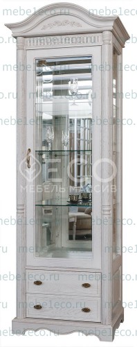 Шкаф Сервант Паола - 202 из массива Ш-70см, В-220см,Г-50см