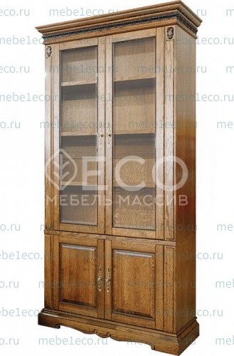 Книжный шкаф Милано 003 из массива Ш-120см, В-220см,Г-45см