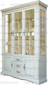 Шкаф Сервант Милано 370 из массива Ш-160см, В-220см,Г-45см
