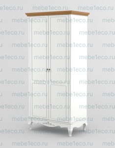 Шкаф Арредо 2х створчатый с резьбой из массива Ш-110см,В-225см,Г-63см