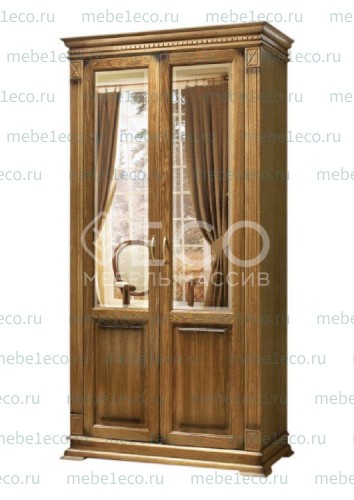 Шкаф из массива Верди-323.3 Ш-100см,В-220см,Г-60см