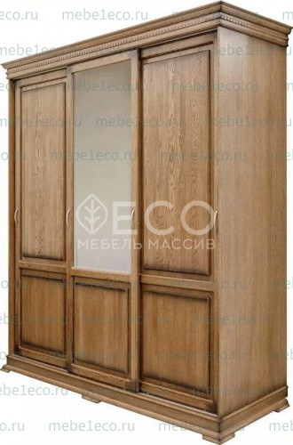 Шкаф-купе из массива Верди-107 Ш-210см,В-220см,Г-60см