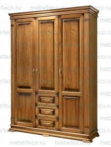 Шкаф из массива Верди-325.1 Ш-150см,В-220см,Г-60см