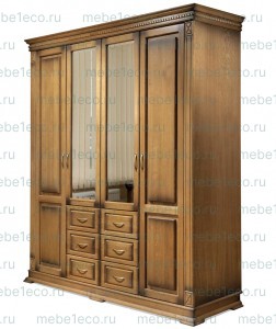Шкаф из массива Верди-321.1 Ш-200см,В-220см,Г-60см
