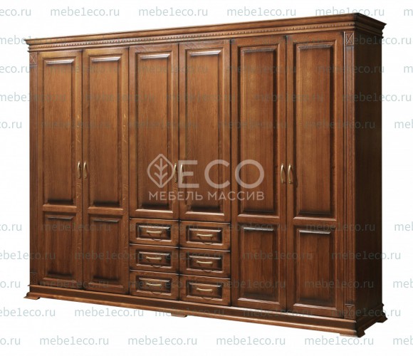 Шкаф из массива Верди - 500 Ш-300см,В-220см,Г-60см