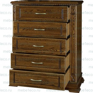 Комод из массива Верди - 610 Ш-100см,В-120см,Г-45см