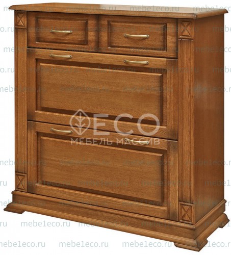 Обувница из массива Верди - 405 Ш-115см,В-120см,Г-50см