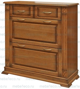 Обувница из массива Верди - 405 Ш-115см,В-120см,Г-50см