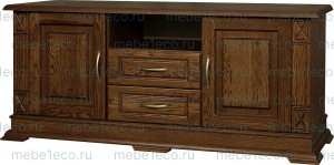 ТВ тумба из массива Верди - 316. 120ширина (филенка) Ш-120см,В-60см,Г-45см