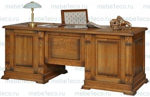 Письменный стол из массива Верди - 201 Ш-180см, В-75см,Г-60см