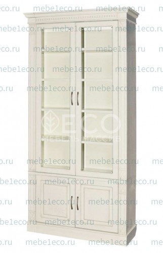 Книжный шкаф из массива Верди - 311 Ш-100см, В-230см,Г-40см