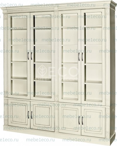 Книжный шкаф из массива Верди - 324 Ш-200см,В-230см,Г-40см