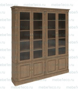 Книжный шкаф из массива Верди - 324 Ш-200см,В-230см,Г-40см