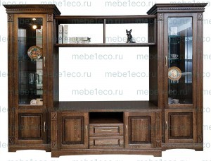 Гостиная из массива Верди-700 Ш-265см,В-200см,Г-50см