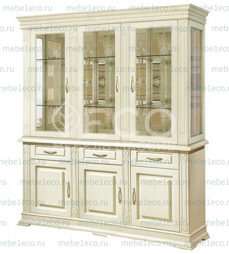 Буфет из массива Верди - 098 Ш-180см,В-200см,Г-45см