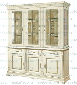 Буфет из массива Верди - 098 Ш-180см,В-200см,Г-45см