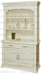 Буфет из массива Верди - 097 Ш-120см,В-200см,Г-45см
