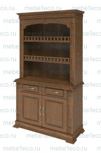 Буфет из массива Верди - 097 Ш-120см,В-200см,Г-45см