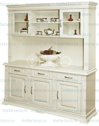 Буфет из массива Верди - 906  Ш-180см,В-200см,Г-35/45см