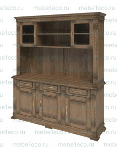 Буфет из массива Верди - 906  Ш-180см,В-200см,Г-35/45см