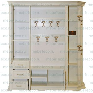 Прихожая из массива Верди-303.1 Ш-200см, В-220см,Г-50см
