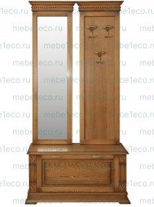 Прихожая из массива Верди-552 Ш-110см,В-220см,Г-50см
