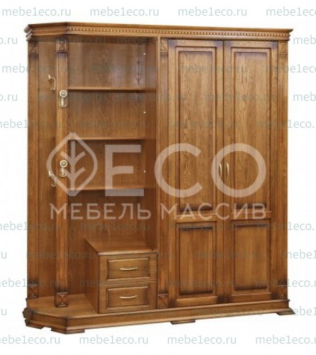 Прихожая из массива Верди - 308.2 Ш-200см,В-220см,Г-60см