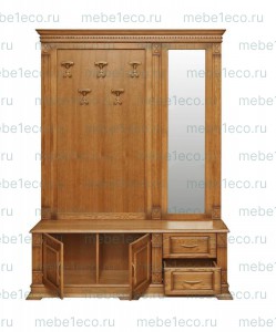 Прихожая из массива Верди-305 Ш-170см, В-220см,Г-50см