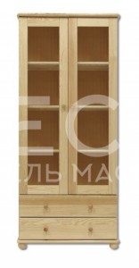 Книжный шкаф Витязь модель№1 из массива Ш-80см,В-190см,Г-30см