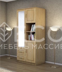 Шкаф Витязь 246 из массива Ш-90см,В-200см,Г-60см