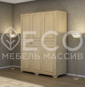 Шкаф Витязь 243 из массива Ш-150см,В-200см,Г-60см