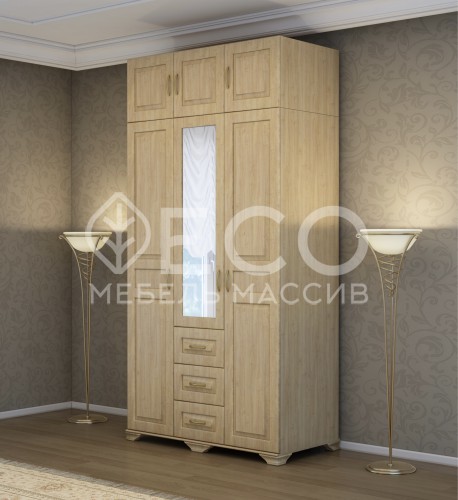 Шкаф Витязь 247 из массива Ш-120см,В-240см,Г-60см